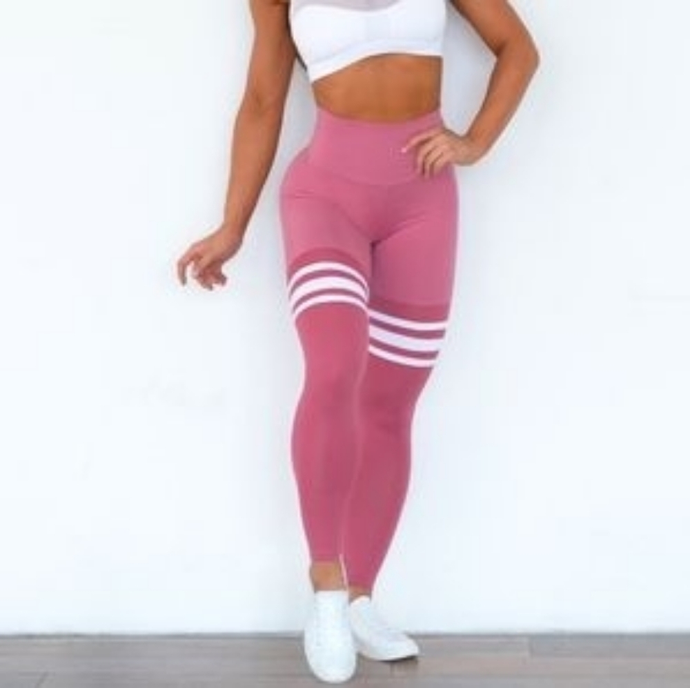Bombshell Thigh-high leggings PINK